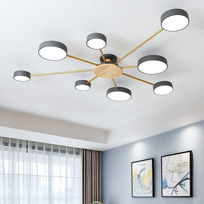 Contemporary Sleek LED Chandelier Light - Lusomart