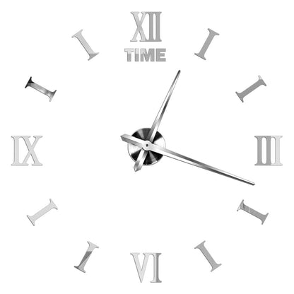 Luxury Golden Acrylic Wall Clock