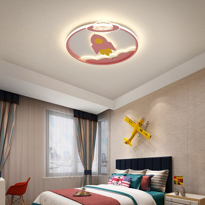 Fun Kid's Space Chandelier Light