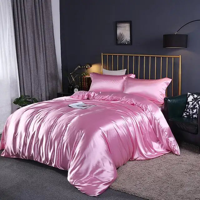 Soft 4-Piece Bed Set Sheet Duvet Pillowcases