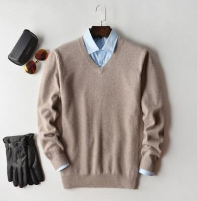 Luxurious Cashmere Crew Neck Sweater