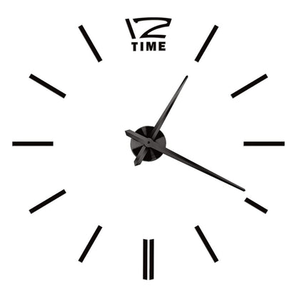 Luxury Golden Acrylic Wall Clock
