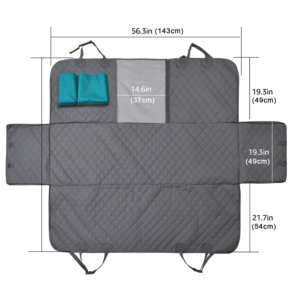 Premium Pet Car Seat Protector for Mess Free Travel