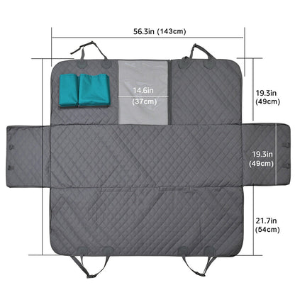 Premium Pet Car Seat Protector for Mess Free Travel