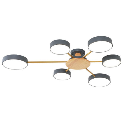 Contemporary Sleek LED Chandelier Light