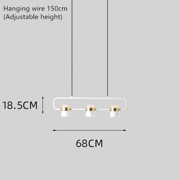 Modern Multi Head Pendant Light Fixture
