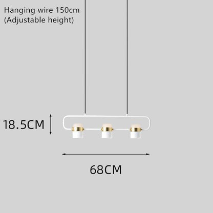 Modern Multi Head Pendant Light Fixture