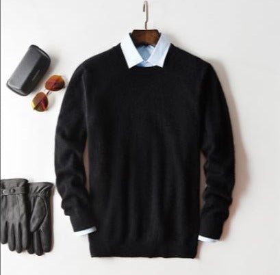 Luxurious Cashmere Crew Neck Sweater