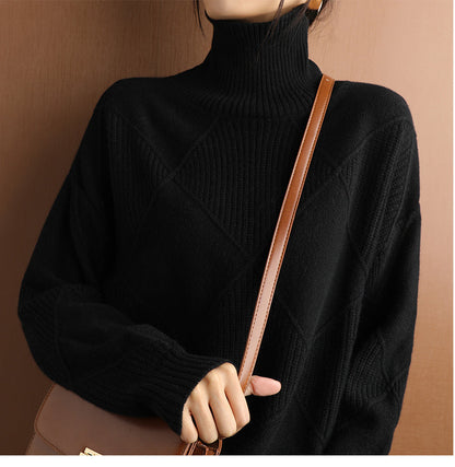 Soft Cashmere Crew Neck Sweater for Women