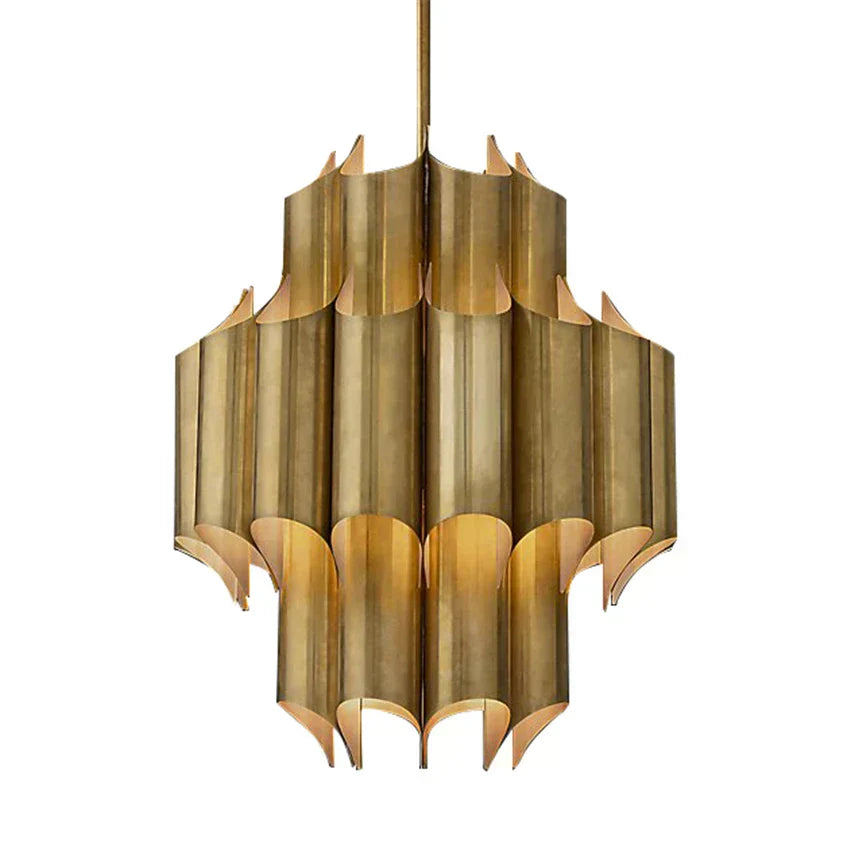 Chic Glass Drop Pendant