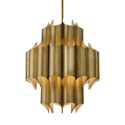 Chic Glass Drop Pendant