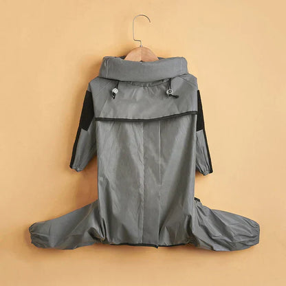 Waterproof Dog Rain Jacket With Leg Covers