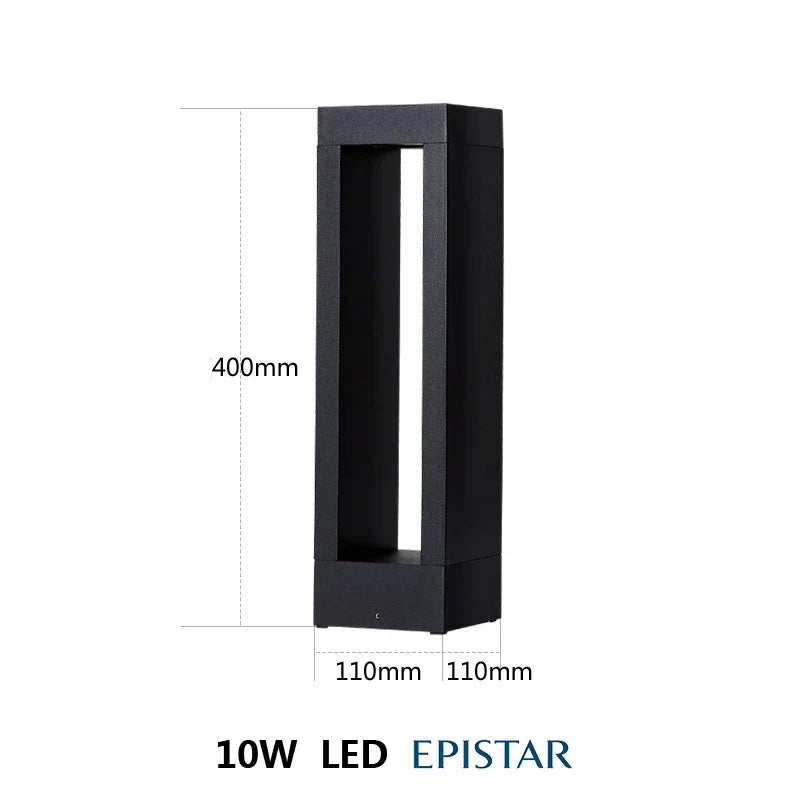 Bright Solar Powered Garden Lamp