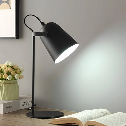 Flexible Metal Swing Arm Desk Lamp