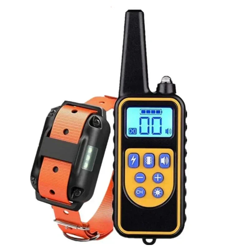 Rechargeable Waterproof Dog Shock Training Collar