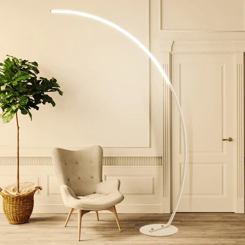 Bright Arc Modern Floor Light