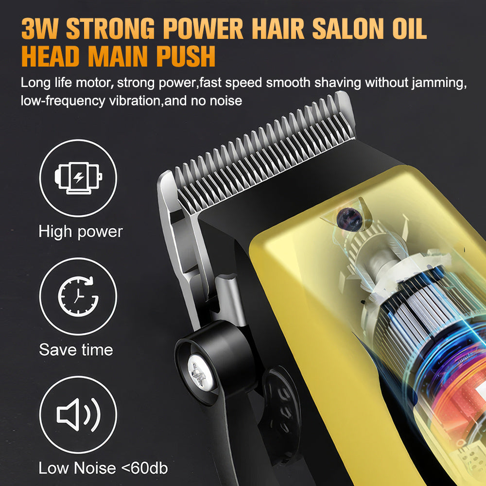 Wireless Rechargeable Hair Trimmer Grooming Kit