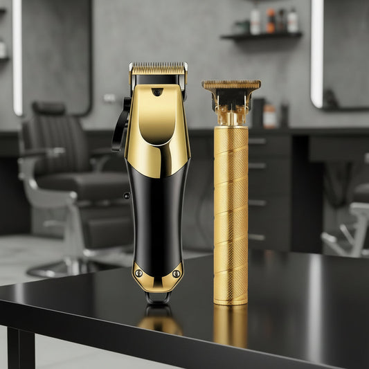 Wireless Rechargeable Hair Trimmer Grooming Kit - Lusomart