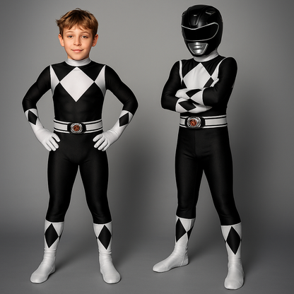 Fun Superhero Costume Jumpsuit for Kids Party Wear