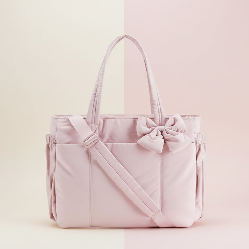 Large Womens Nylon Tote Shoulder Bag for Work