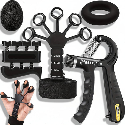 Compact Grip Strengthener Forearm Exerciser Metal Fitness Tool - Lusomart