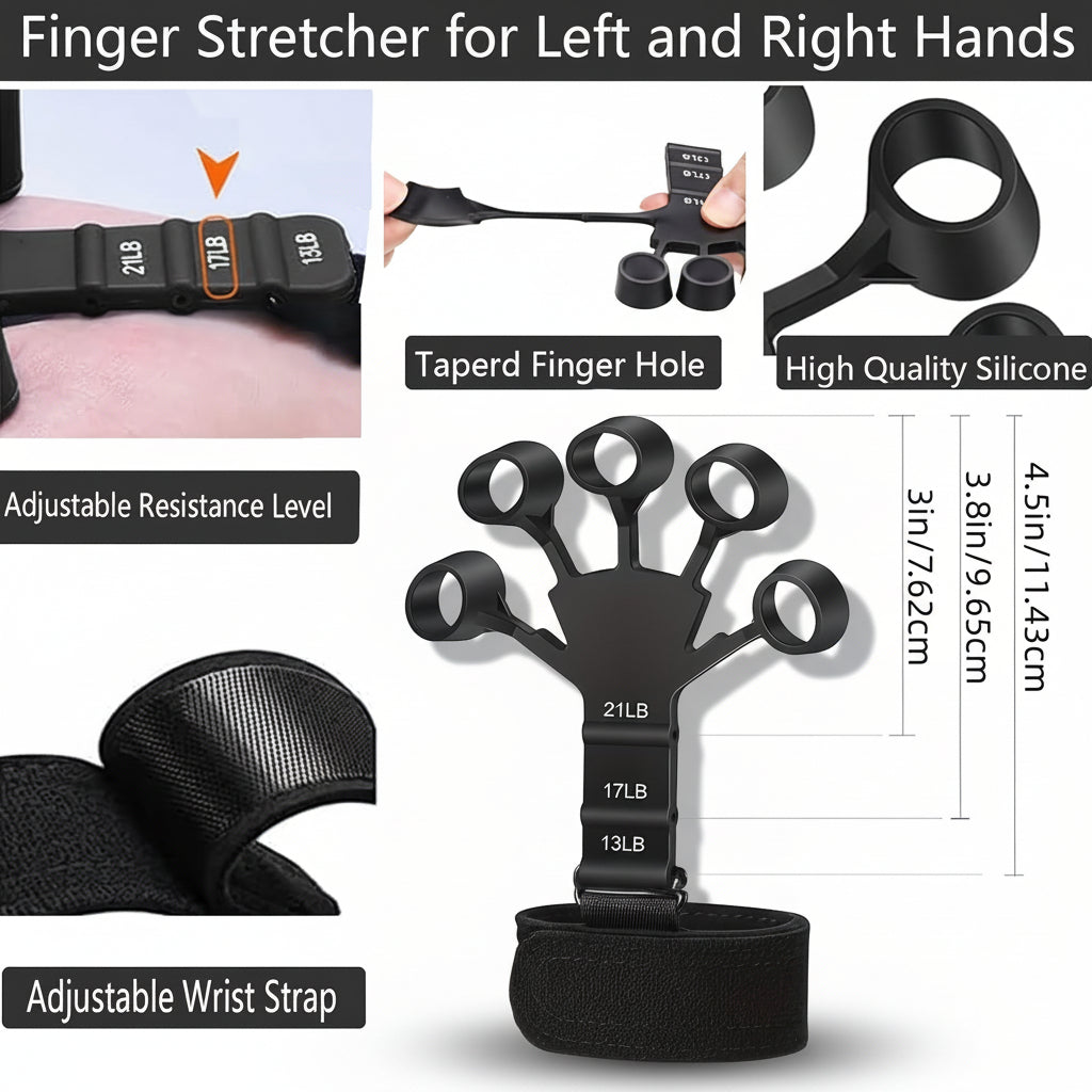 Compact Grip Strengthener Forearm Exerciser Metal Fitness Tool