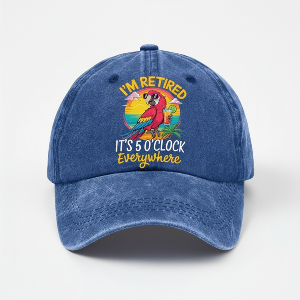 Relaxed Fit Sporty Embroidered Baseball Cap - Lusomart