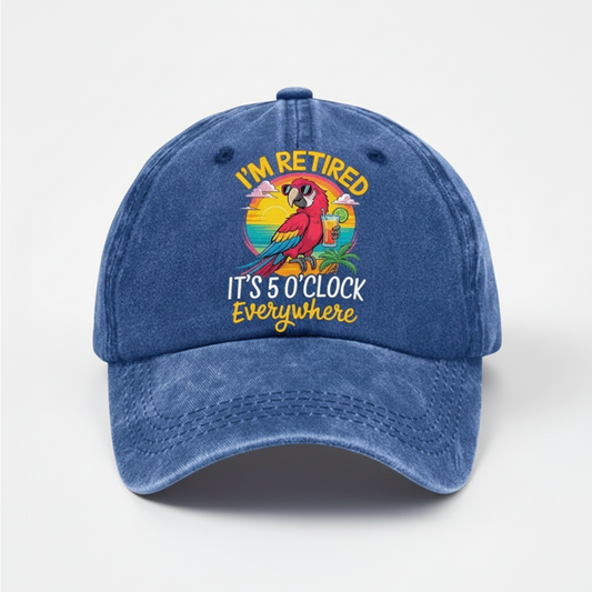 Relaxed Fit Sporty Embroidered Baseball Cap - Lusomart