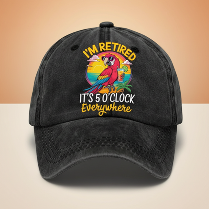 Relaxed Fit Sporty Embroidered Baseball Cap
