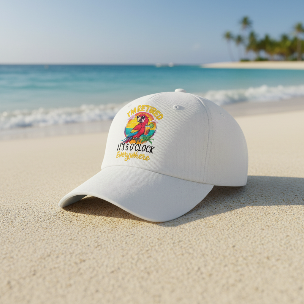 Relaxed Fit Sporty Embroidered Baseball Cap