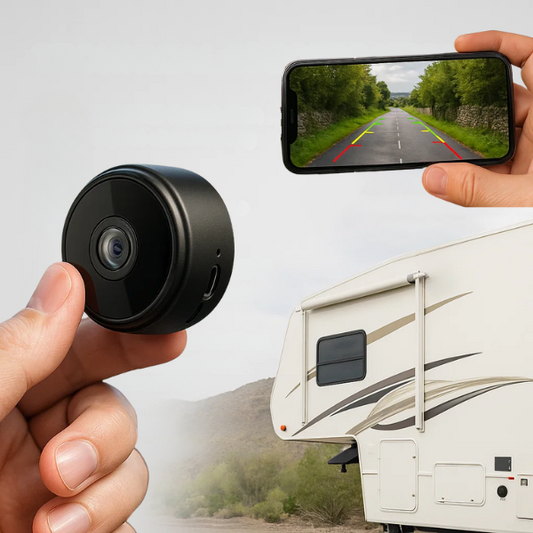 Clear Wireless Rear View Camera for RVs and Trucks - Lusomart