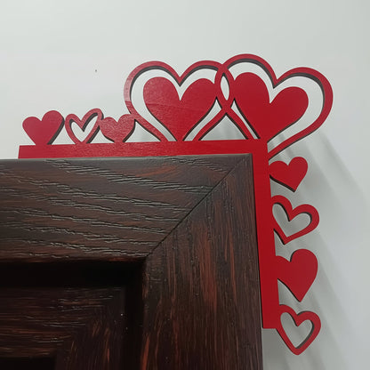 Decorative Heart Shaped Wall Mirror Sticker Decal