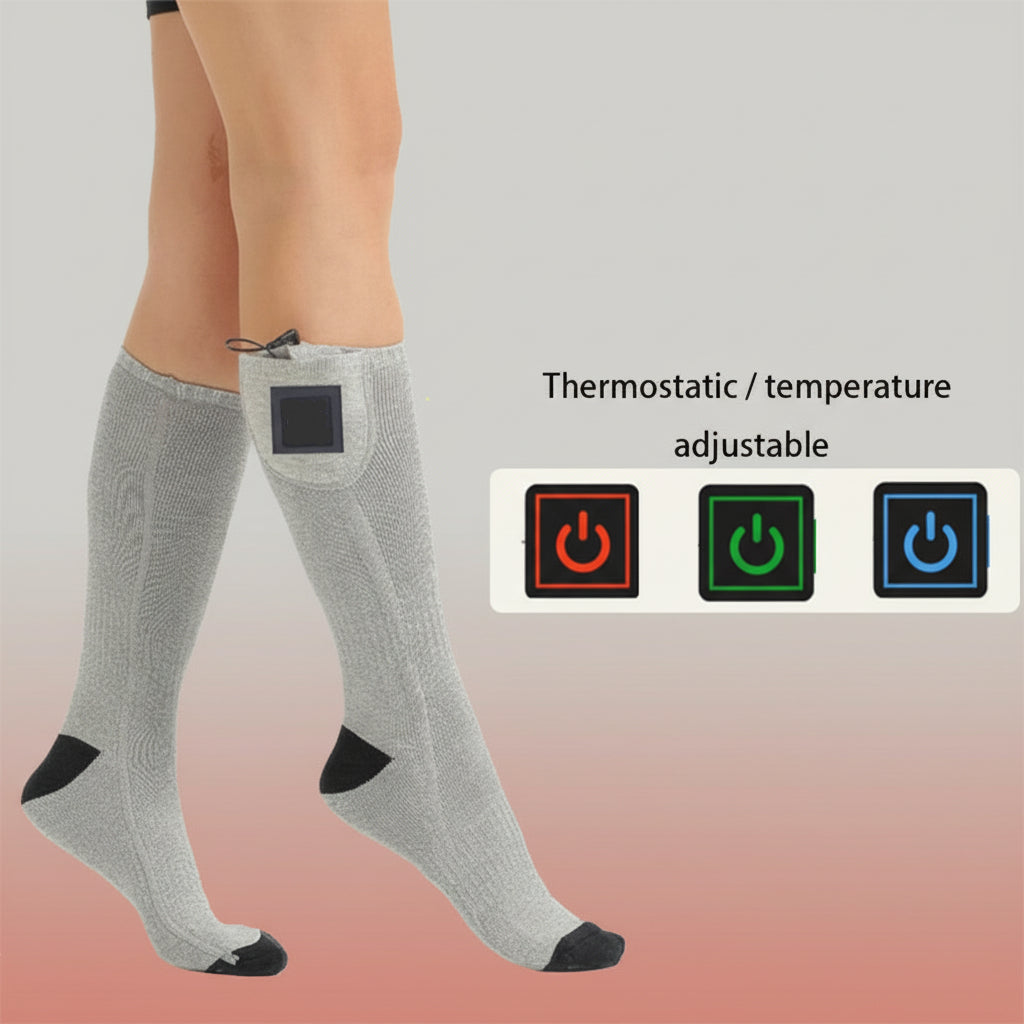 Warm Electric Socks Thermal Winter Foot Warmers