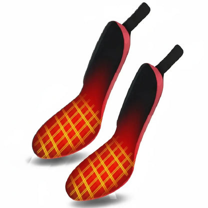 Warm Rechargeable Shoe Insoles with Remote Control