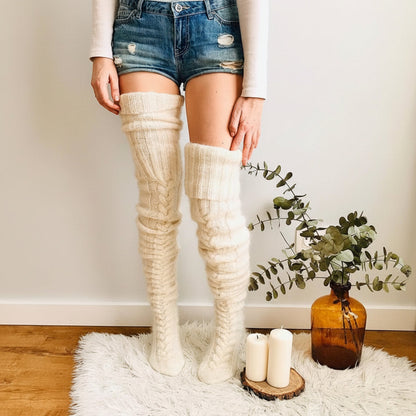 Cozy Thermal Knee High Winter Socks
