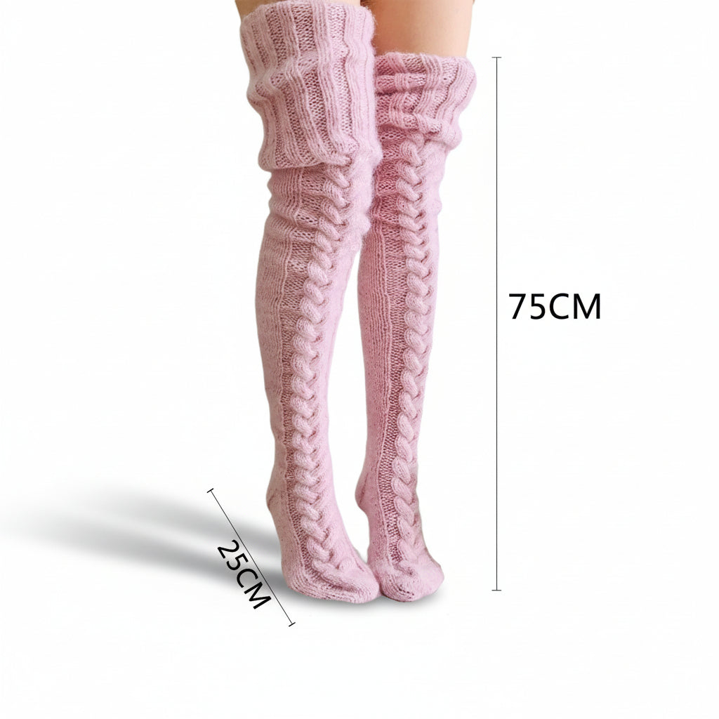 Cozy Thermal Knee High Winter Socks