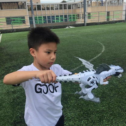 Fun Dino Robot Toy With Lights And Sound Effects