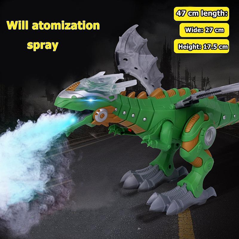 Fun Dino Robot Toy With Lights And Sound Effects