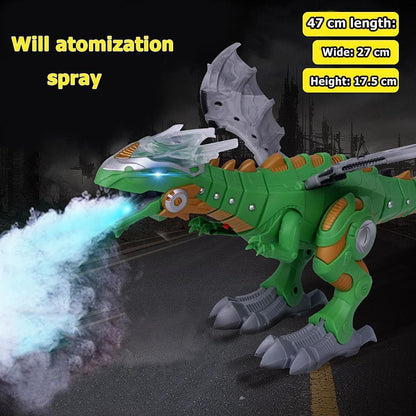 Fun Dino Robot Toy With Lights And Sound Effects