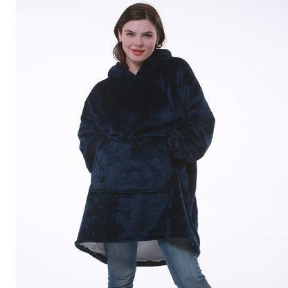 Soft Plush Hooded Fleece Blanket