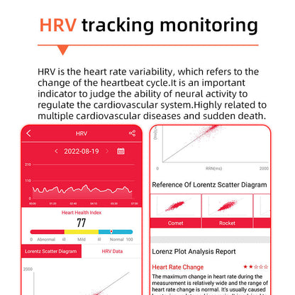 Advanced Health Tracker Watch for Blood Pressure Monitoring