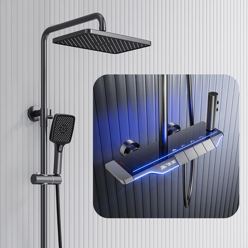 Advanced Smart Shower Head with LED Temperature Control - Lusomart
