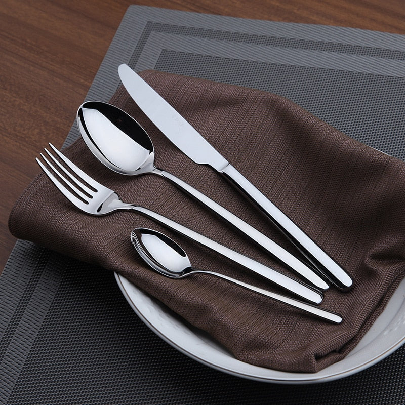Premium Silverware Kitchen Utensil Set - Lusomart