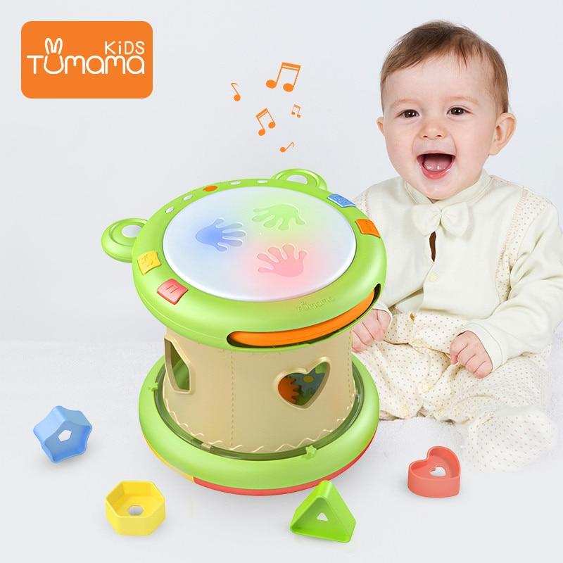 Fun Baby Drum Set With Lights And Nursery Music