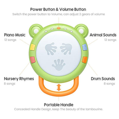 Fun Baby Drum Set With Lights And Nursery Music