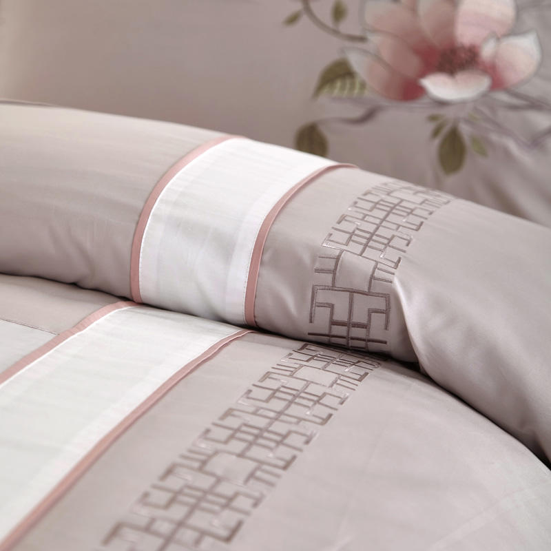Premium Egyptian Cotton Embroidered Bed Set