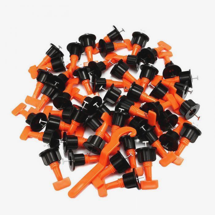 Professional Adjustable Tile Spacers 50 Piece Set