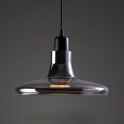 Elegant Vintage Glass Hanging Lamp - Lusomart