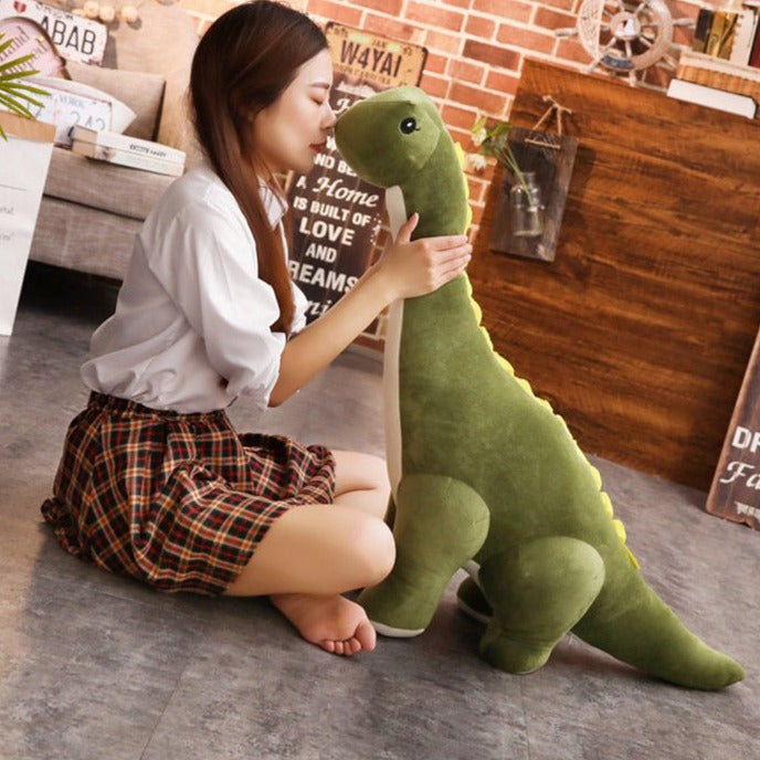 Soft Dinosaur Plush Toy in 3 Sizes and Colors