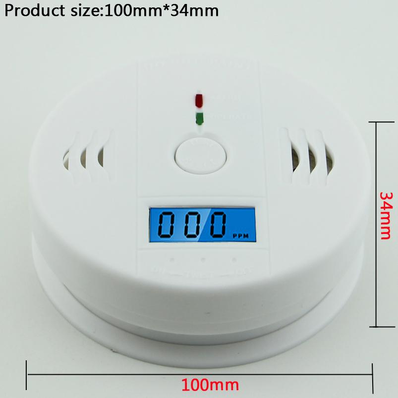 Smart Dual Smoke and Carbon Monoxide Detector Alert